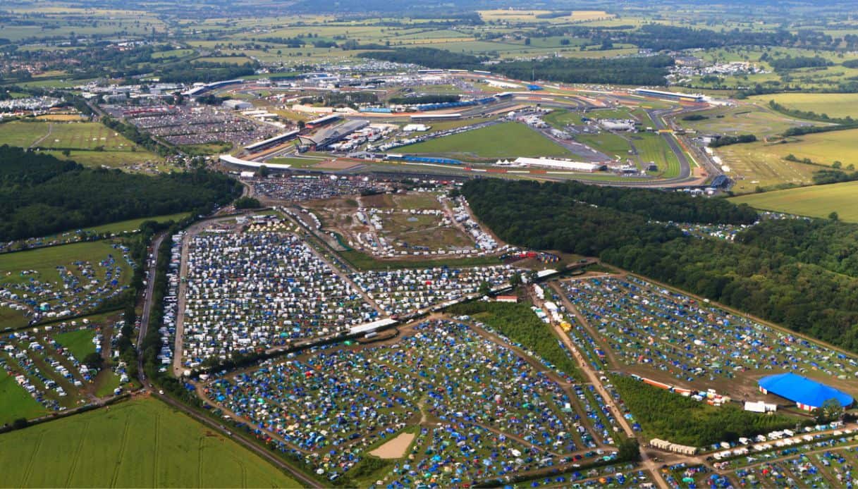 Enthusiasts can stay on the Silverstone circuit