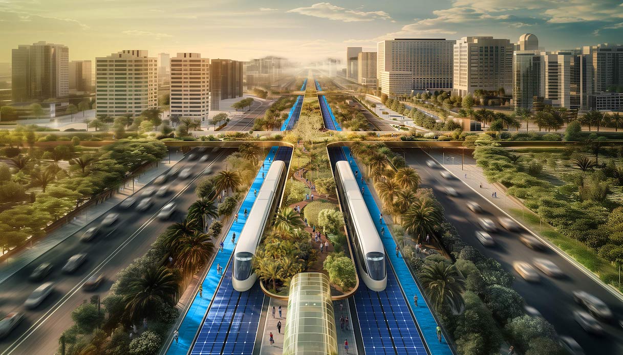 Dubai, the most sustainable highway in the world is about to be born